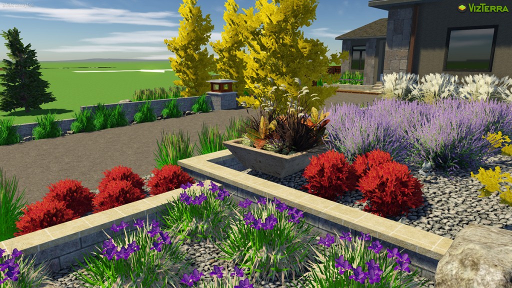 Virtual Rock Garden Planters | B. Rocke Landscaping | Winnipeg, Manitoba