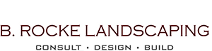 Logo | Consult | Design | Build | B. Rocke Landscaping | Winnipeg, Manitoba